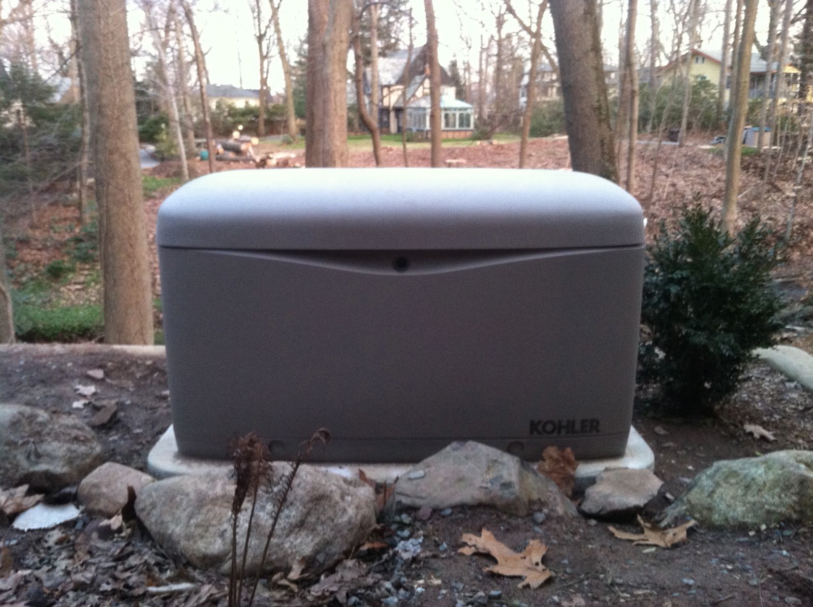 Generator installation project